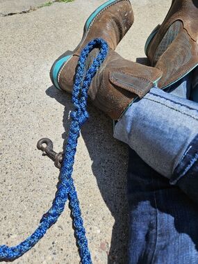HAND CRAFTED SPECIAL orders THICK Braided Rope DOG LEASH NEW